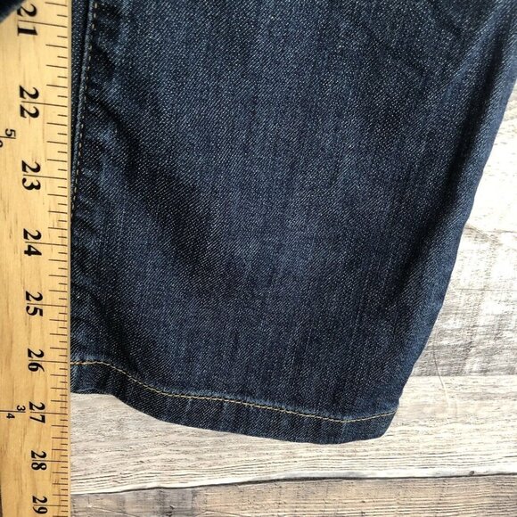 LL Bean Jeans 10P Womens Classic Fit Straight Leg Blue Mid Rise - Picture 10 of 10